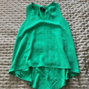 VICI Collection Green Tank Top Blouse